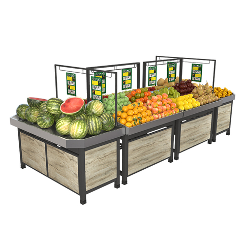JCX-GSJ-15 Estantes para frutas y verduras
